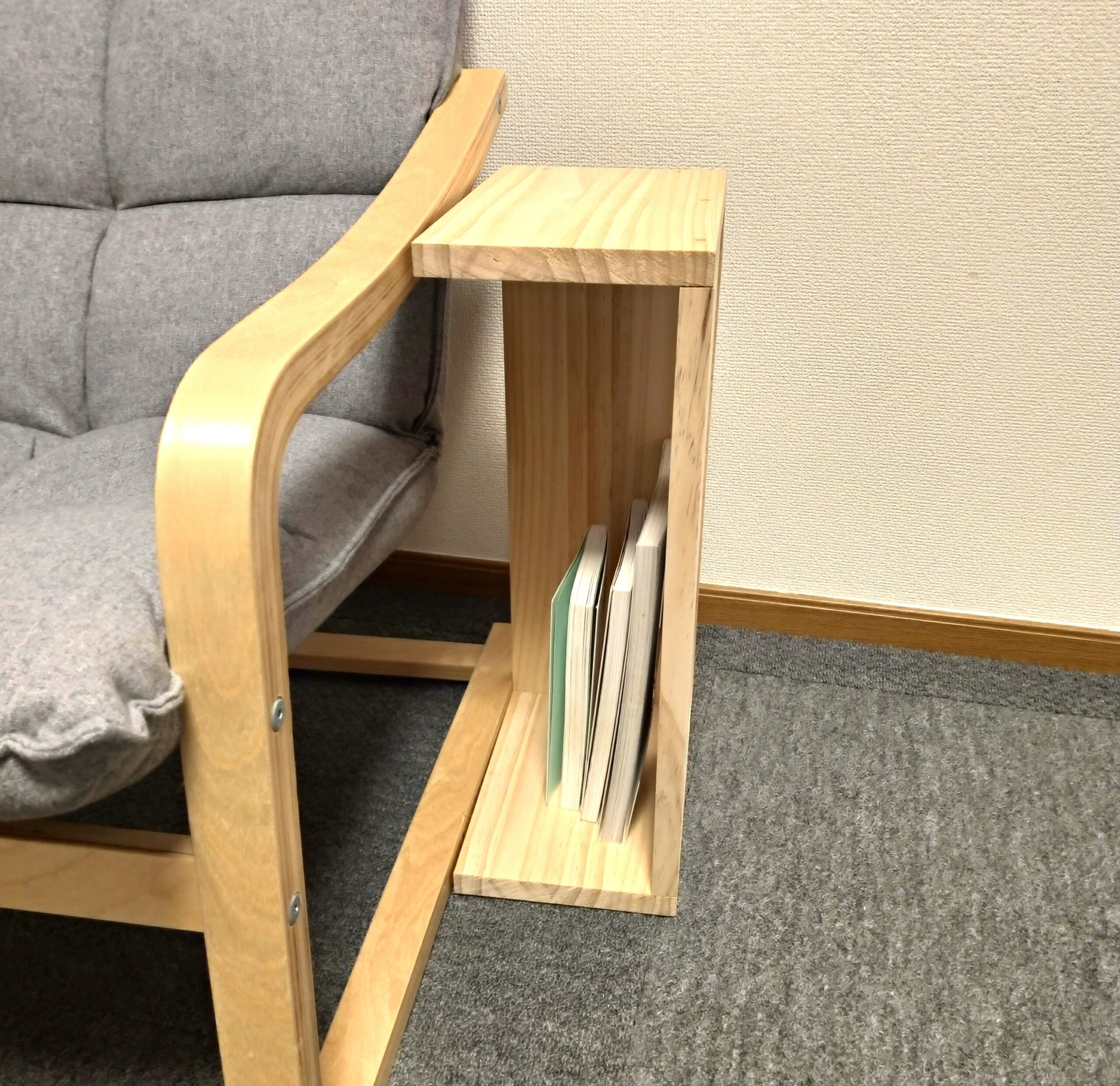 【簡単DIY】サイドテーブルを自作してみた【余った木材で完成】 YOYAN BLOG